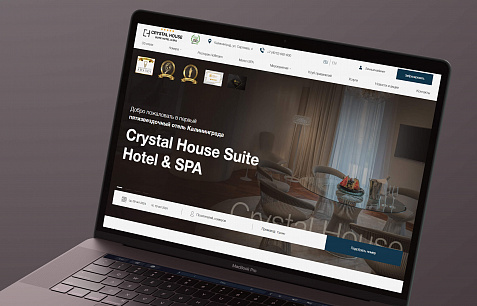 Сайт отеля Crystal House Suite Hotel & SPA